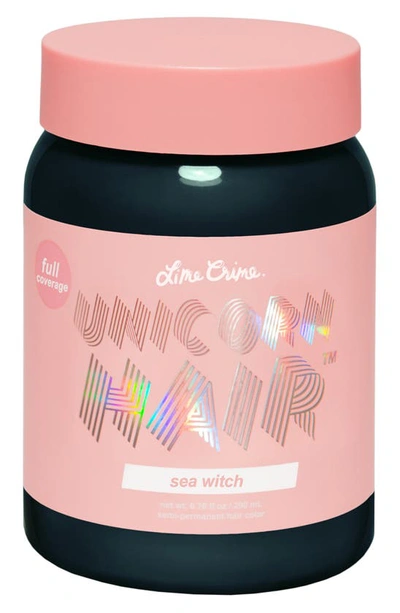 Shop Lime Crime Unicorn Hair Full Coverage Semi-permanent Hair Color In Sea Witch