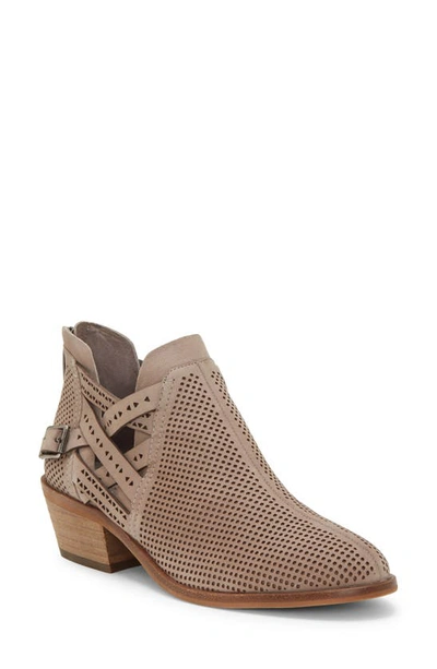 Shop Vince Camuto Pranika Bootie In Elephant Leather