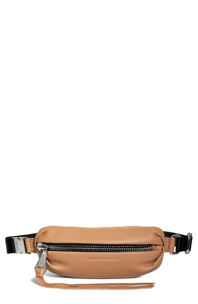 Shop Aimee Kestenberg Milan Mini Leather Belt Bag In Vachetta