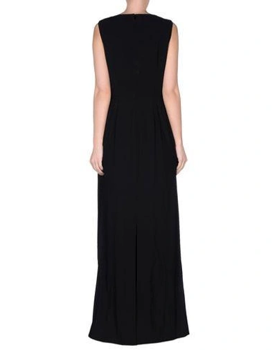 Shop Viktor & Rolf Long Dress In Black