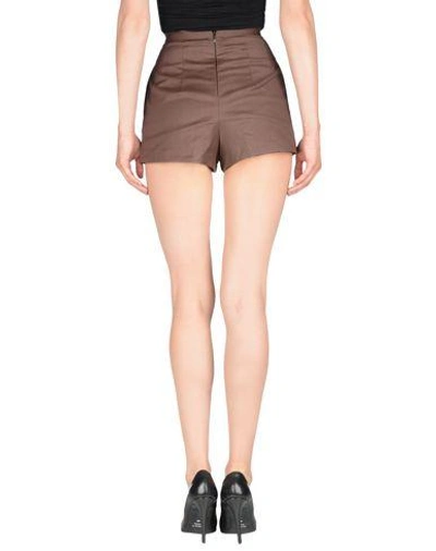 Shop Dsquared2 Shorts In Dark Brown
