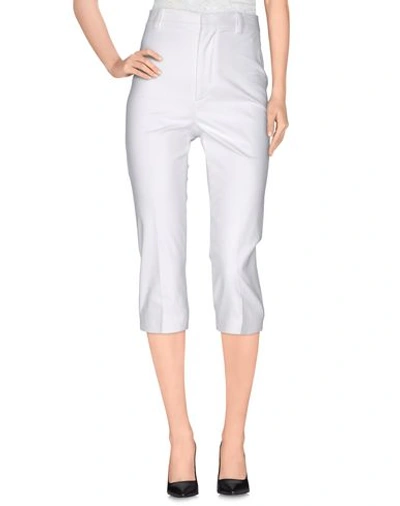 Dsquared2 Cropped Pants & Culottes In White