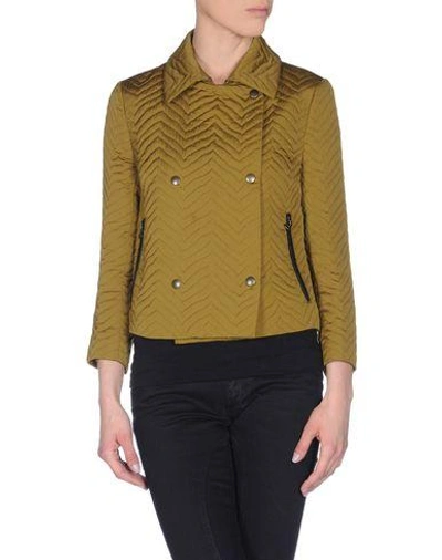 Shop See By Chloé Jackets In Military Green