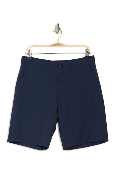 Shop 14th & Union Performance Trim Fit Shorts In Navy Iris