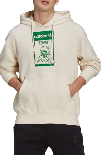Shop Adidas Originals Kermit Hoodie In Non-dyed