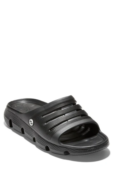 Shop Cole Haan 4.zerogrand All Day Slide Sandal In Black/ Black