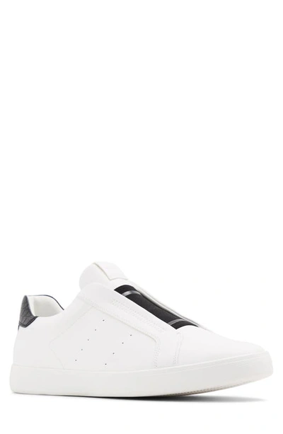Shop Aldo Boomerang Slip-on Sneaker In White