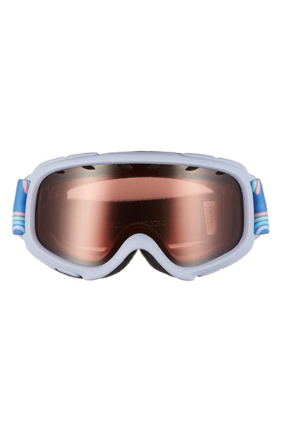 Shop Smith Gambler Youth Snow Goggles In Thistle Happy Place/ Rc36