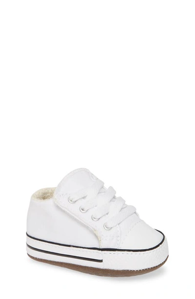 Shop Converse Chuck Taylor® All Star® Cribster Low Top Crib Shoe In White/ Natural Ivory/ White