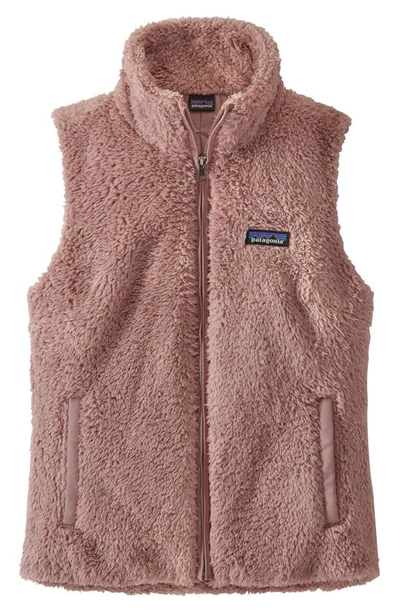 Shop Patagonia Los Gatos Fleece Vest In Hazy Purple