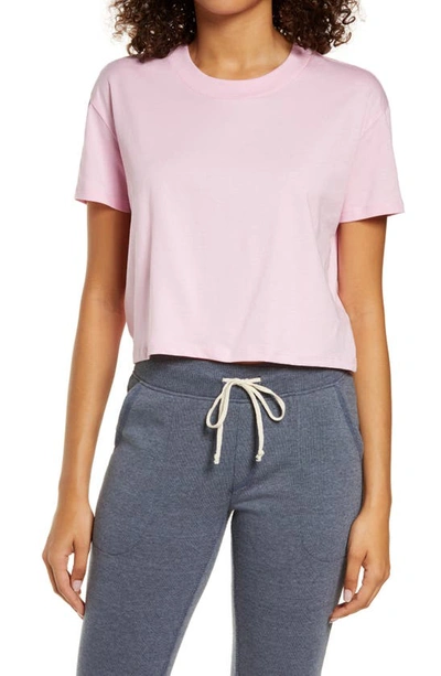 Shop Alternative Headliner Crop T-shirt In Highlighter Pink