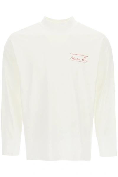 Shop Martine Rose Printed T-shirt In White
