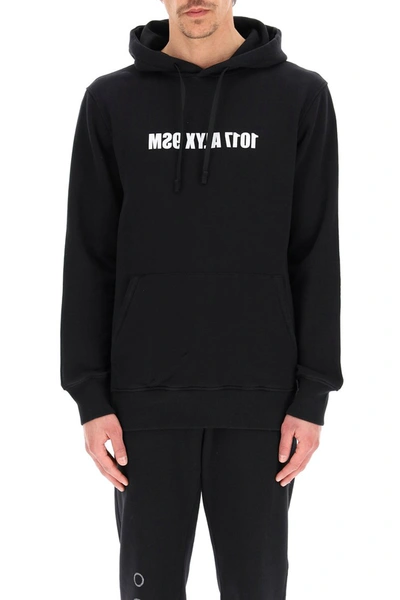 Shop Alyx 1017  9sm Mirror Logo Hoodie In Black