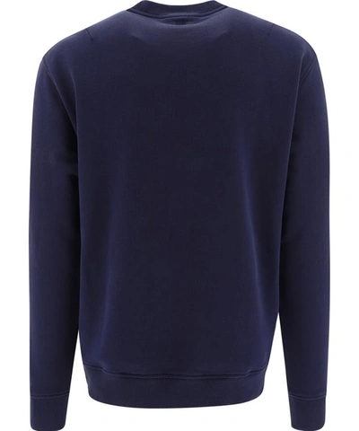 Shop Ami Alexandre Mattiussi "ami De Coeur" Sweatshirt In Blue