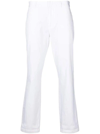 Shop Ea7 Trousers White