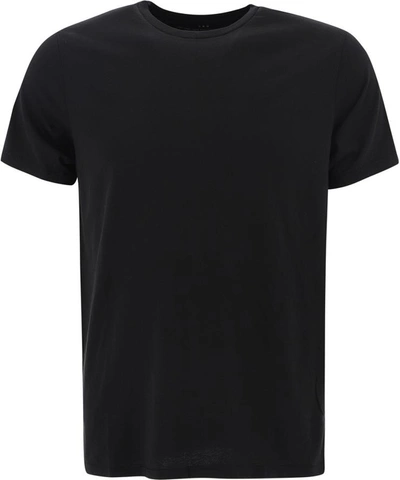 Shop Save Khaki United "supima" T-shirt In Black  