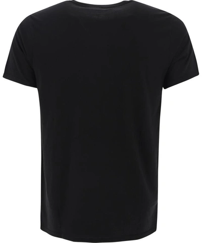 Shop Save Khaki United "supima" T-shirt In Black  