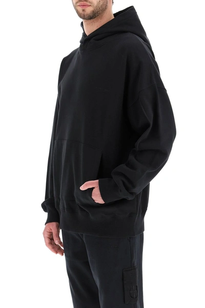 Shop A-cold-wall* A Cold Wall Hoodie With Logo Embroidery In Black