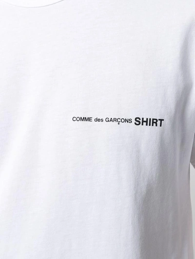 Shop Comme Des Garçons Comme Des Garcons T-shirts And Polos White