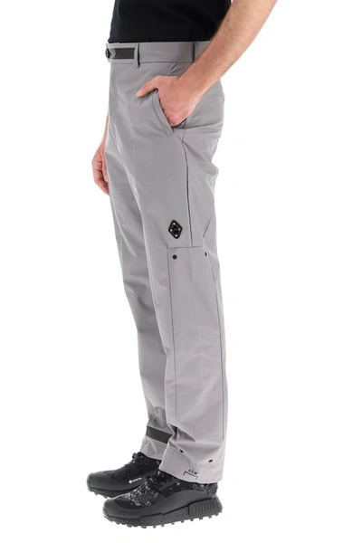 Shop A-cold-wall* A Cold Wall Essential Technical Trousers In Flint