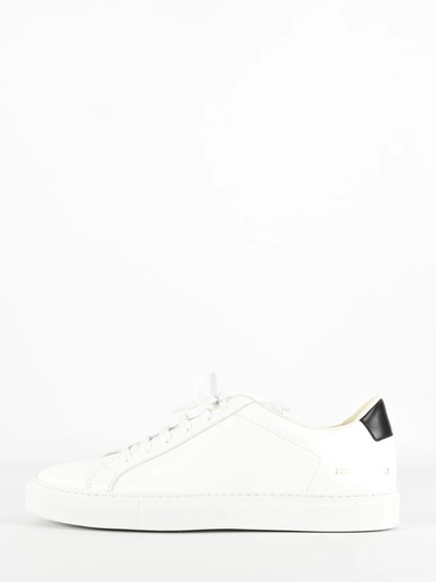 Shop Common Projects Achille White Sneakers