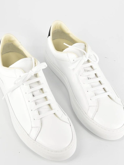 Shop Common Projects Achille White Sneakers
