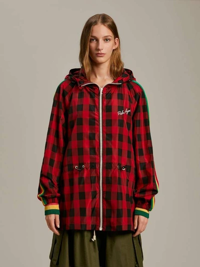 Shop Palm Angels Jackets Red