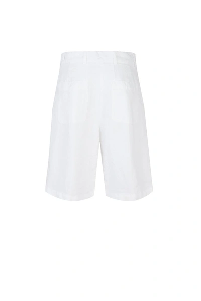 Shop Aspesi Shorts White