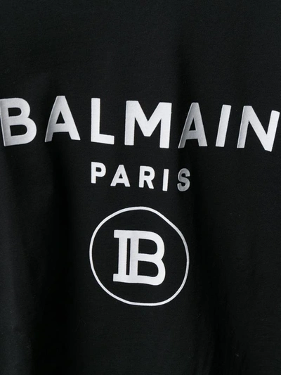 Shop Balmain T-shirts In Eab