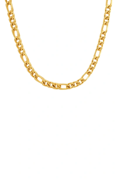 Shop Hmy Jewelry Chain Linked Necklace In Yellow