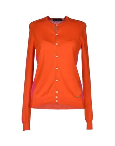 Dsquared2 Cardigan In Orange