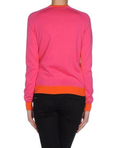 Shop Dsquared2 Cardigan In Orange