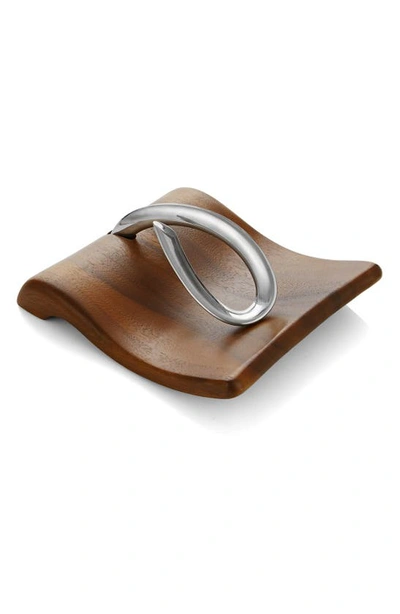Nambe Nambé 'breeze' Napkin Holder In Silver