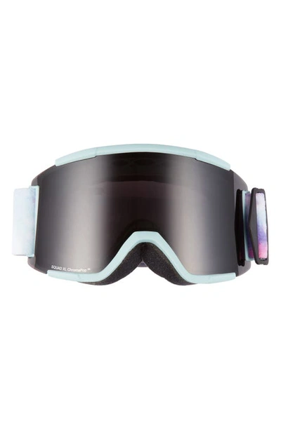 Shop Smith Squad Xl 190mm Special Fit Snow Goggles In Polar Tie Dye/ Sun Black
