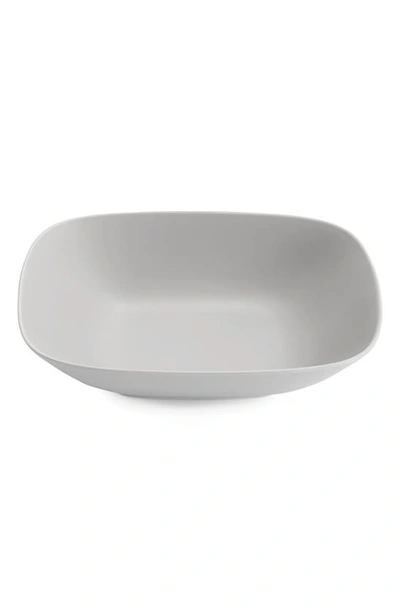 Shop Nambe Pop Square Serving Bowl In Chalk