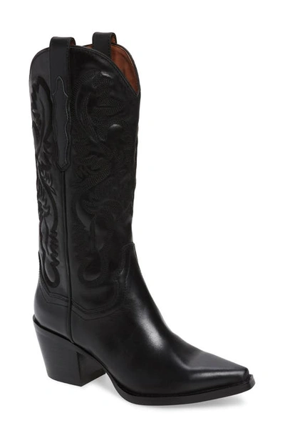 Shop Jeffrey Campbell Dagget Western Boot In Black