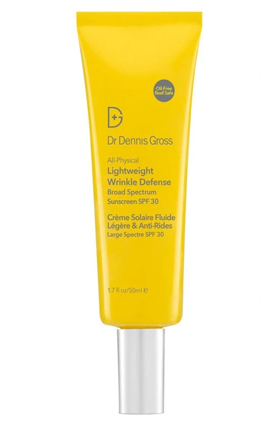 Shop Dr Dennis Gross All-physical Lightweight Wrinkle Defense Broad Spectrum Sunscreen Spf 30
