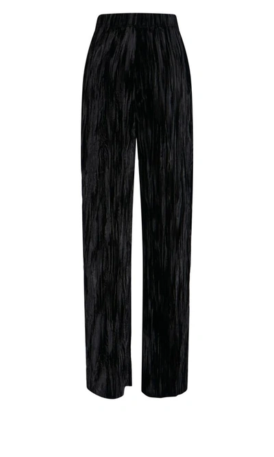 Shop Balenciaga Women's Black Viscose Pants