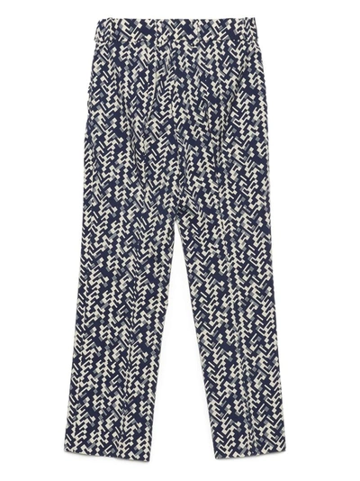 Shop Prada Women's Multicolor Wool Pants