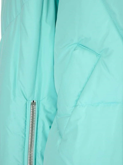 Shop Khrisjoy Women's Light Blue Polyester Down Jacket