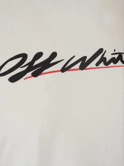 Shop Off-white Women's White Cotton Top