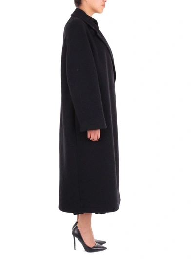 Shop Mcq By Alexander Mcqueen Women's Black Wool Coat