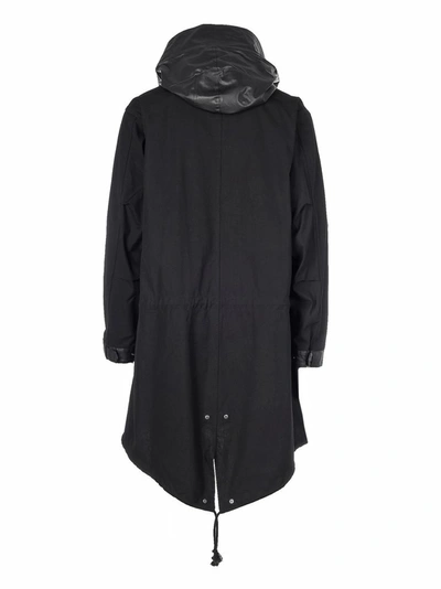 Shop Ambush Women's Black Cotton Coat