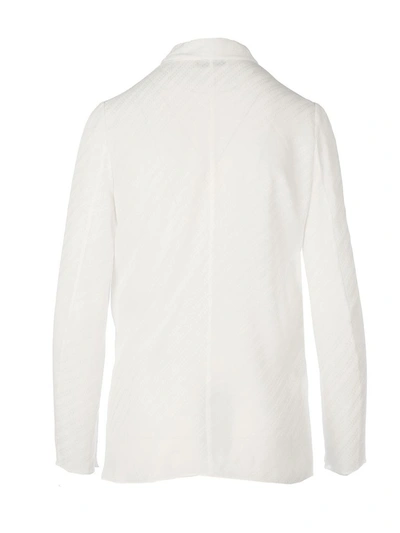 Shop Givenchy Women's White Silk Blouse