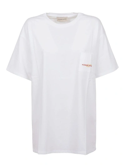 Shop Alexandre Vauthier Women's White Cotton T-shirt