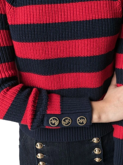 Shop Michael Kors Women's Red Cotton Sweater
