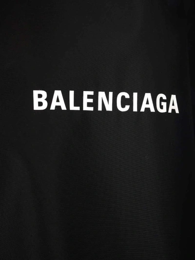 Shop Balenciaga Women's Black Coat