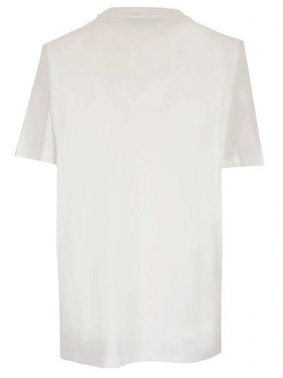 Shop Stella Mccartney Women's White Cotton T-shirt