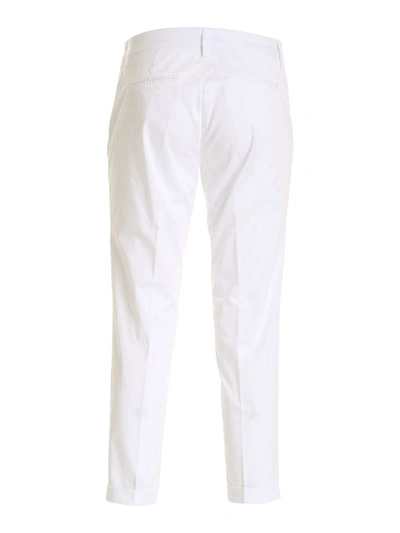 Shop Fay Women's White Other Materials Pants