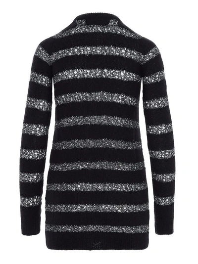 Shop Saint Laurent Women's Black Wool Sweater